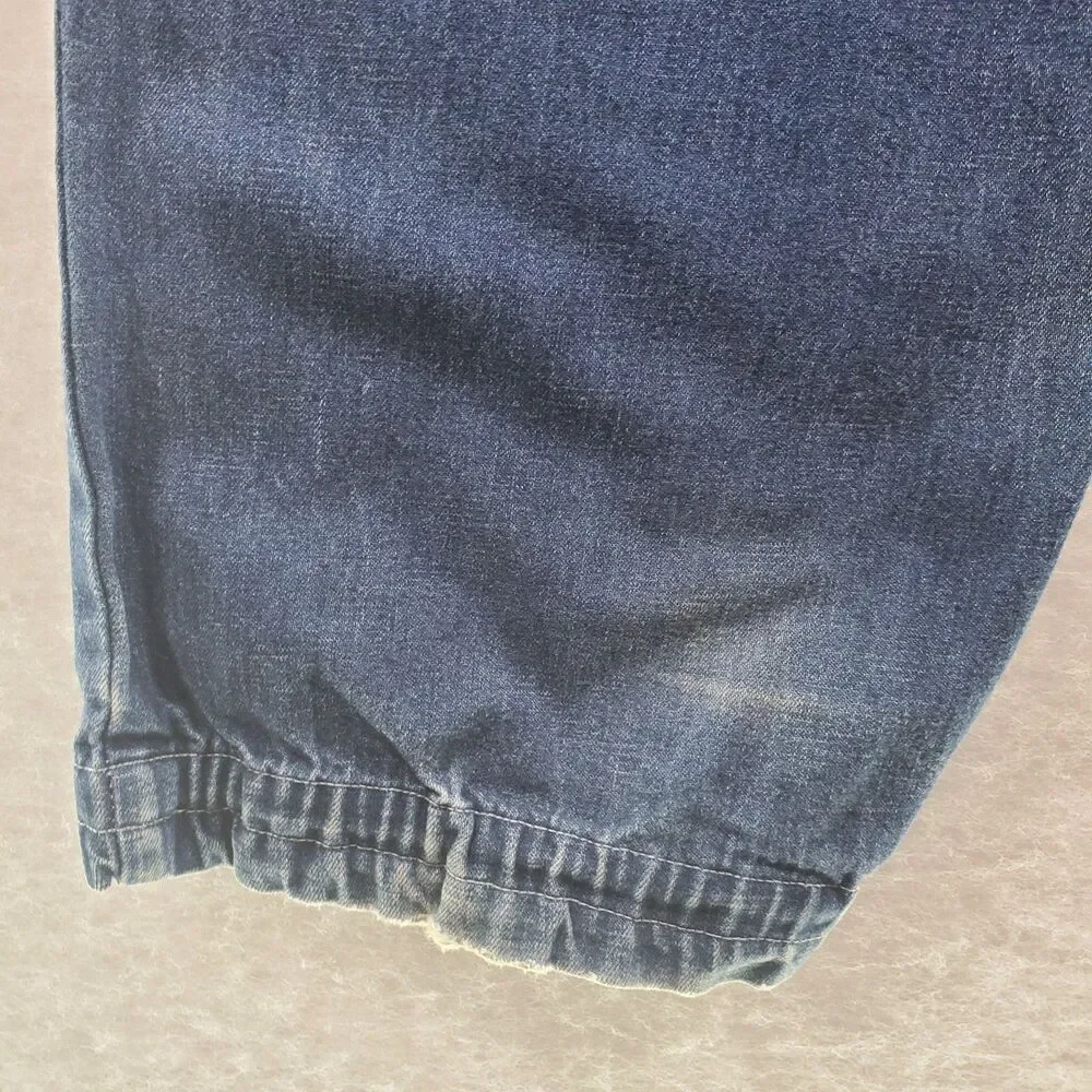 36 (38x33) Shaquille O'Neal Twism Baggy Hip Hop Men's Jeans Denim Y2K Skater